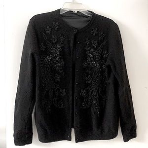 Beaded evening Vintage gem Cardigan